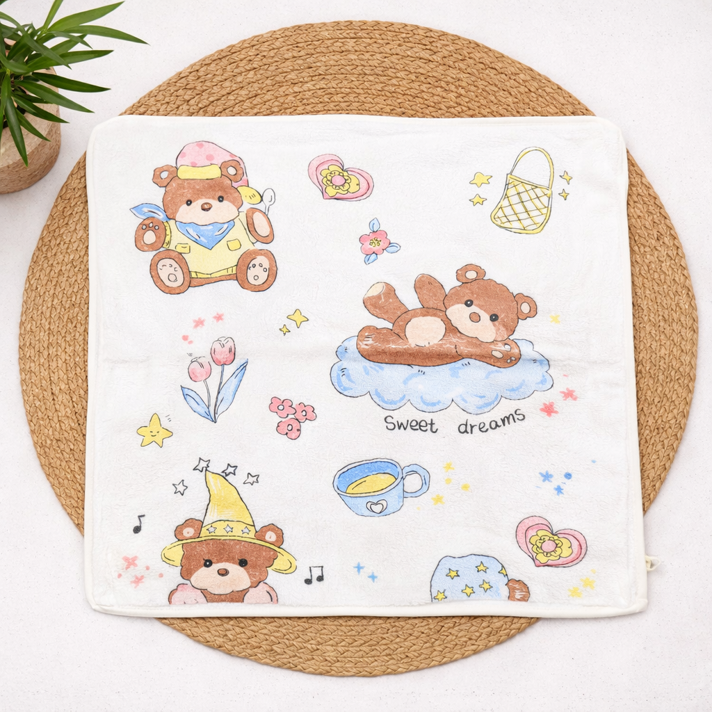 Extra Soft Cute Bath Towel Baby/Kids Towel - FUNNY TEDDYcode:NBE,knit